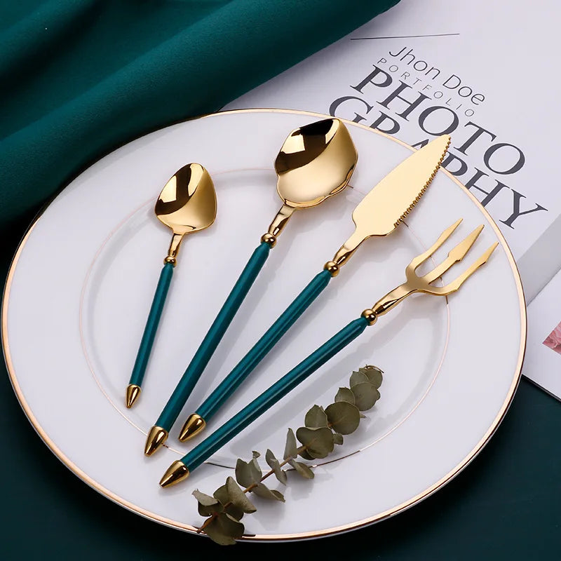 304 stainless steel cutlery set, view 8 - MRSLM