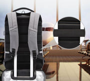 USB charging computer backpack, view 3 - MRSLM