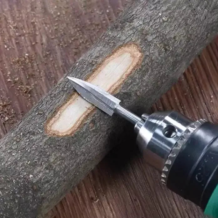 Conjunto de brocas para entalhe em madeira