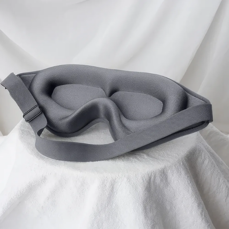 Seiden-3D-konturierte Schlafmaske