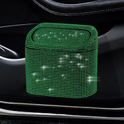 rhinestone car trash bin, view 5 - MRSLM