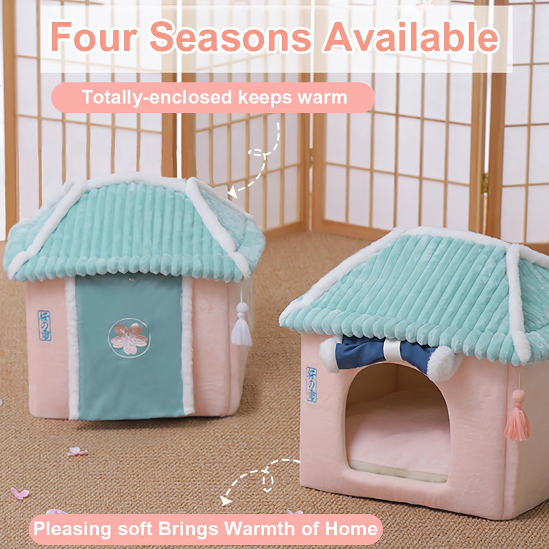 cozy winter pet house, view 7 - MRSLM