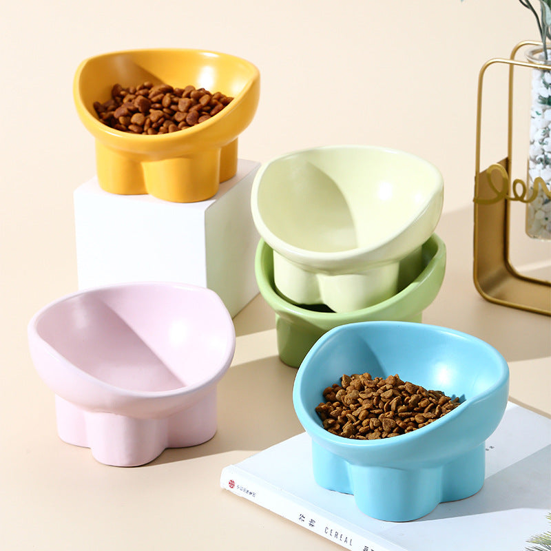 ceramic elevated cat and dog bowls - MRSLM