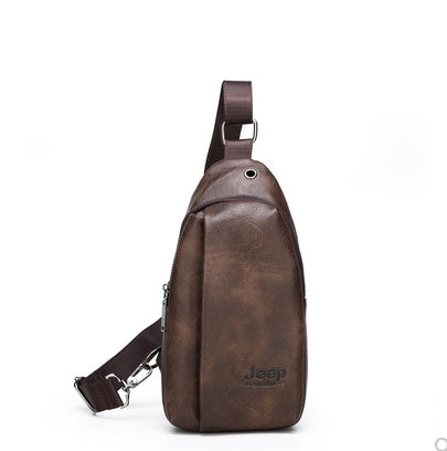 Sportliche Handytasche aus Leder