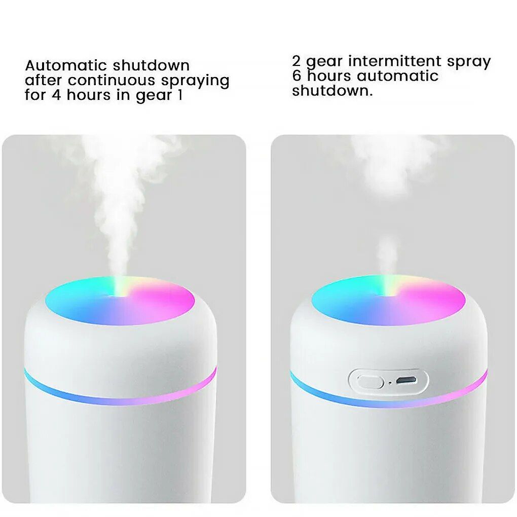 USB Portable Humidifier with Colorful Aroma Diffusion