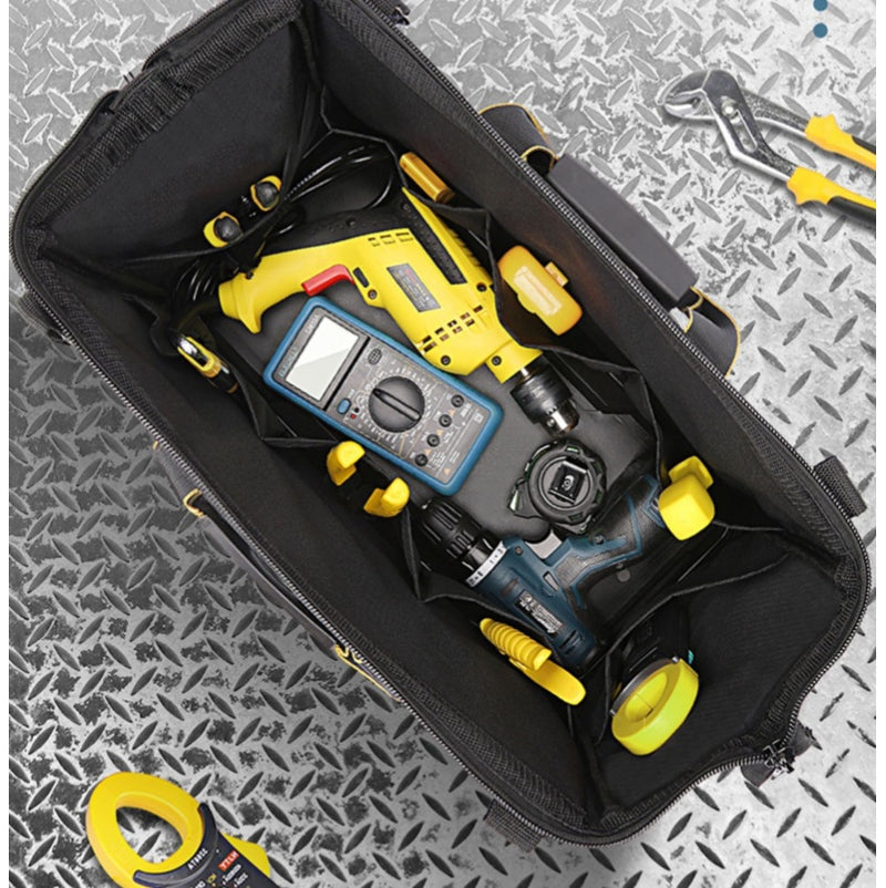 hand-held canvas tool bag, view 2 - MRSLM