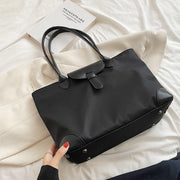 large Oxford cloth commuter tote bag, view 3 - MRSLM