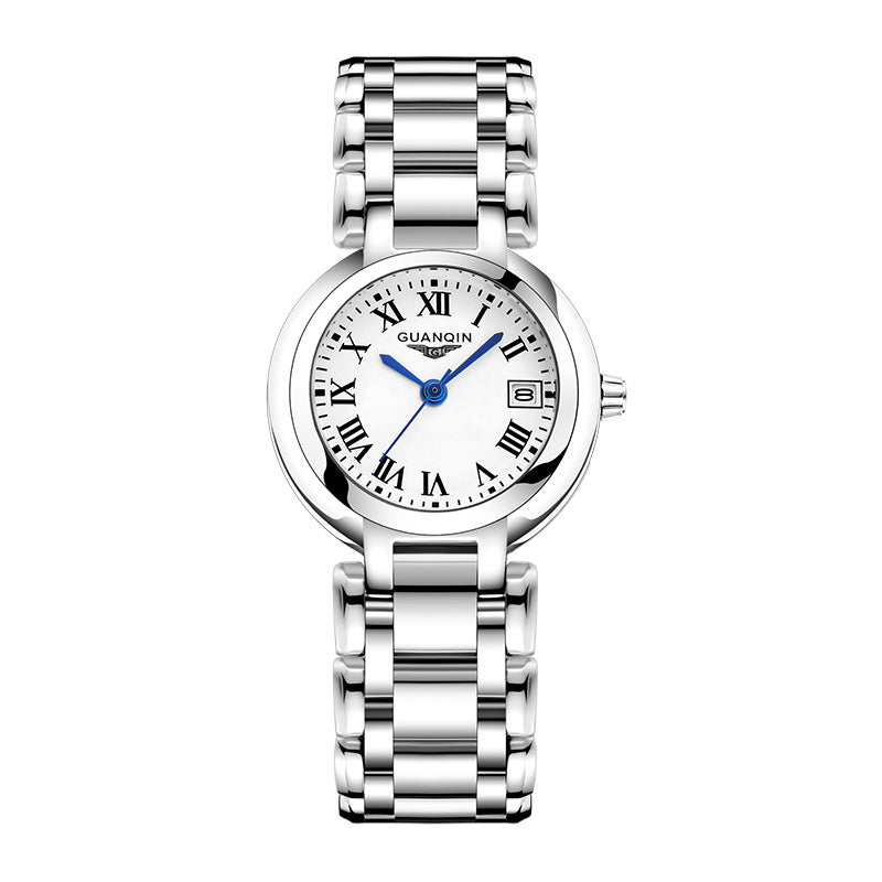 ladies compact steel band watch - MRSLM