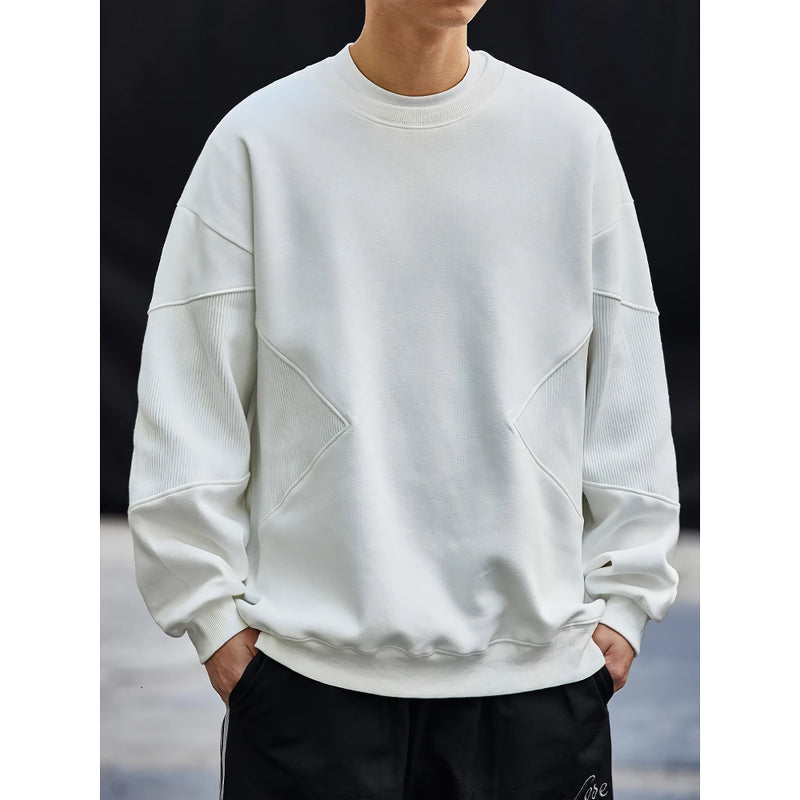 Patchwork-Sweatshirt für Herren, Frühling/Herbst