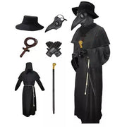 plague doctor costume, view 3 - MRSLM