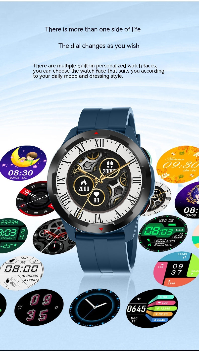 smart bluetooth watch bracelet, view 6 - MRSLM