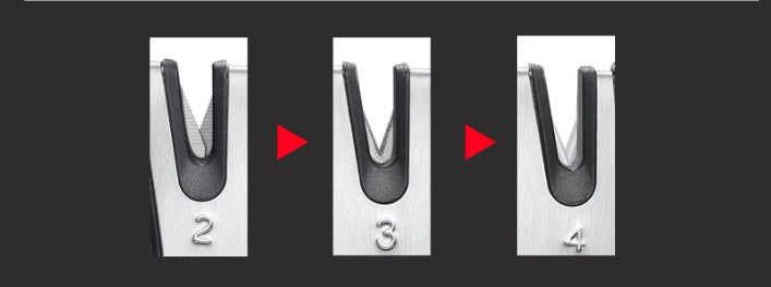 4-in-1 knife sharpener, view 5 - MRSLM