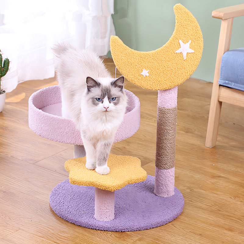 three-layer cat climbing tower, view 5 - MRSLM