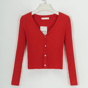 slim fit cardigan sweater for women, view 13 - MRSLM
