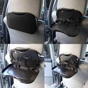 folding car cup holder and storage box, view 8 - MRSLM