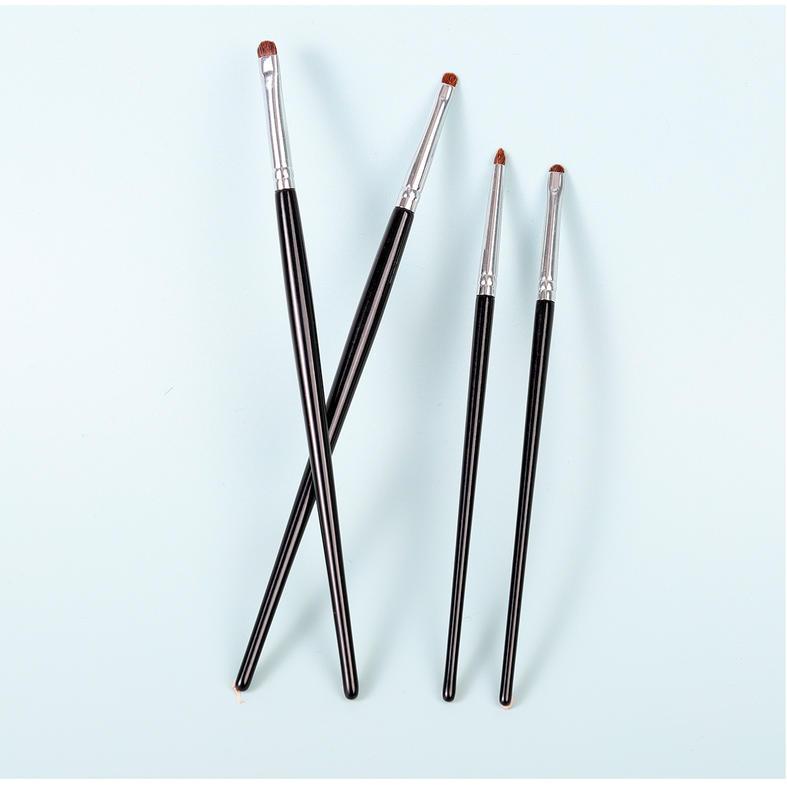 4-piece eyeliner and eyeshadow brush set - MRSLM
