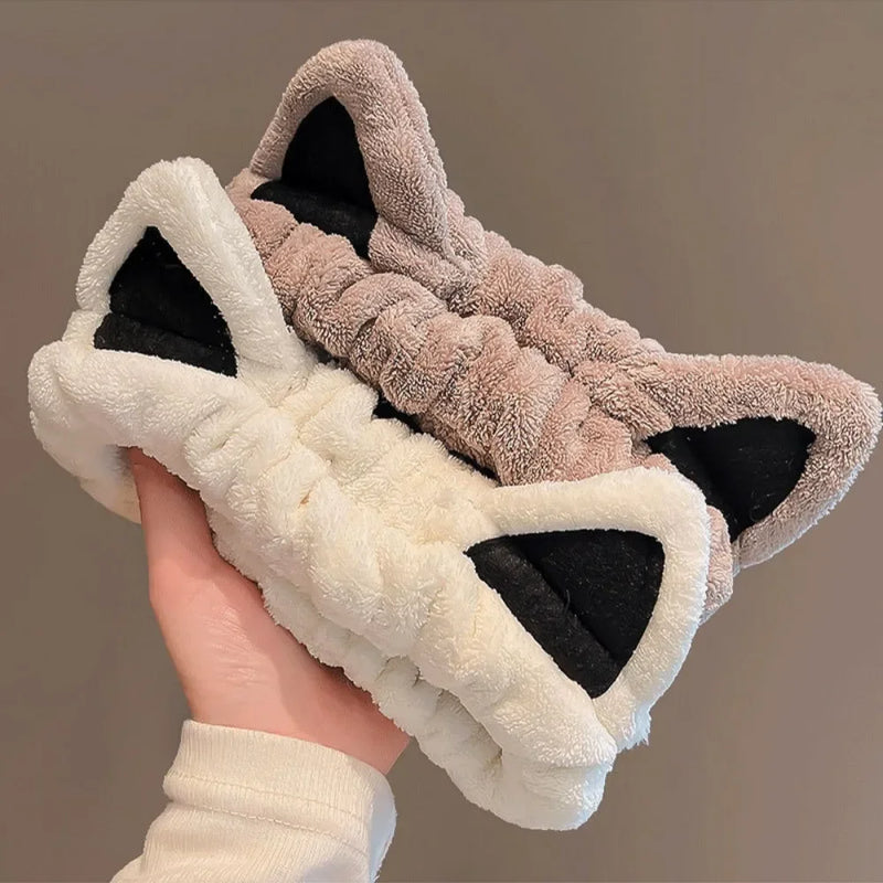cat ear plush headband, view 7 - MRSLM