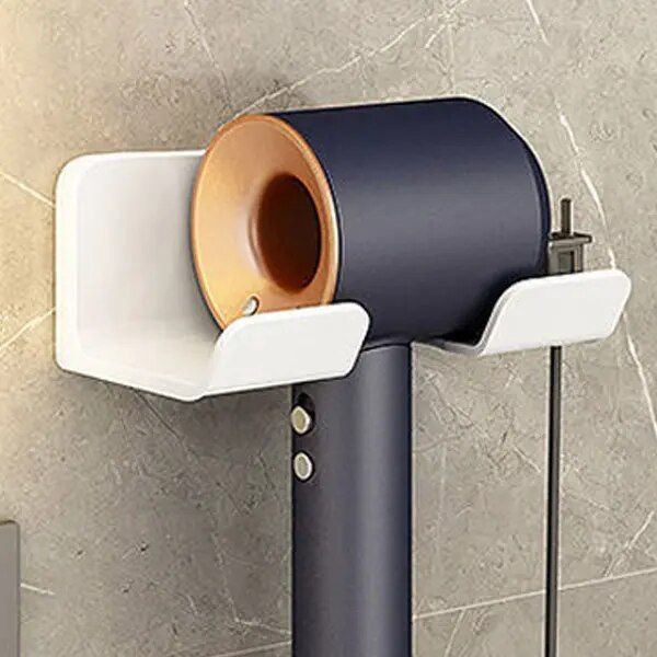 wall mounted hair dryer holder, view 4 - MRSLM