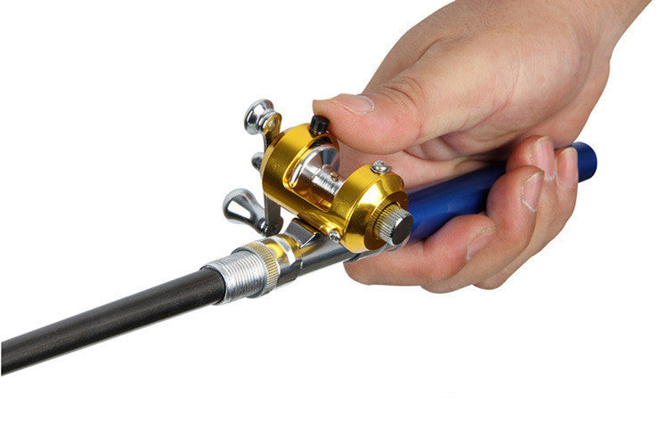 Small drum wheel fishing reel, view 4 - MRSLM
