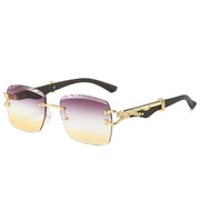 rectangle sunglasses with gradient lenses, view 6 - MRSLM