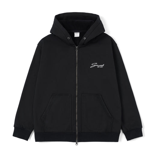 men's fleece lined zip up hoodie, view 2 - MRSLM