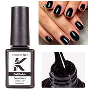 black gel nail polish - MRSLM