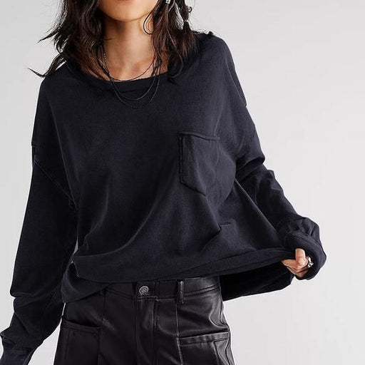 oversized cotton sweatshirt, view 3 - MRSLM