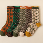 women's winter long wool blend socks, view 10 - MRSLM