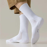 velvet mid-tube men's cotton socks - MRSLM