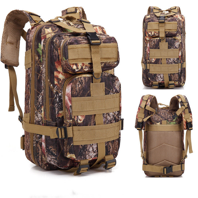 camouflage sports backpack, view 6 - MRSLM