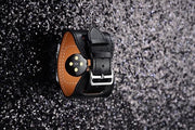 leather watch strap, view 3 - MRSLM
