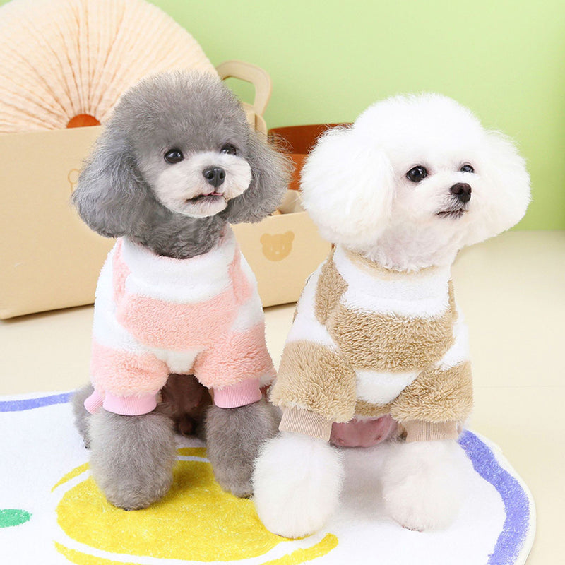 soft fleece pet pajamas, view 5 - MRSLM