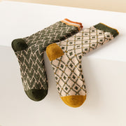 women's winter long wool blend socks, view 12 - MRSLM