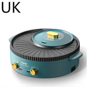 multi-function hot pot and barbecue one-piece pot, view 4 - MRSLM