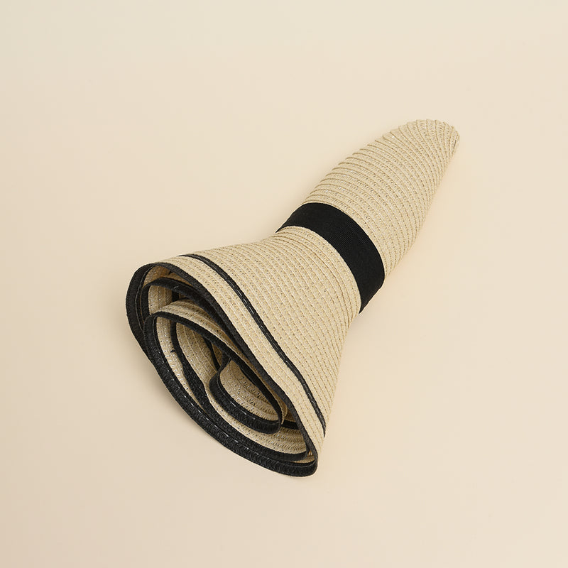 bowknot straw sun hat, view 6 - MRSLM
