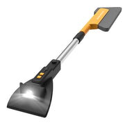 3-in-1 telescopic car snow brush, ice scraper and shovel with light, view 9 - MRSLM