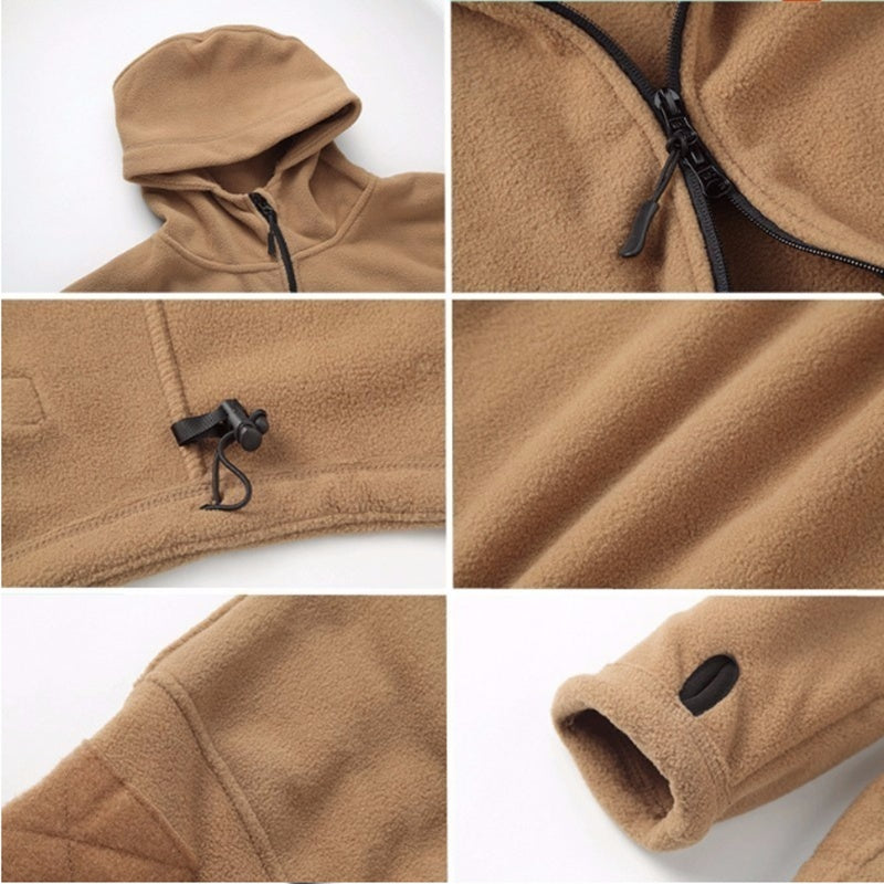 Men's Thermal Fleece Tactical Jacket