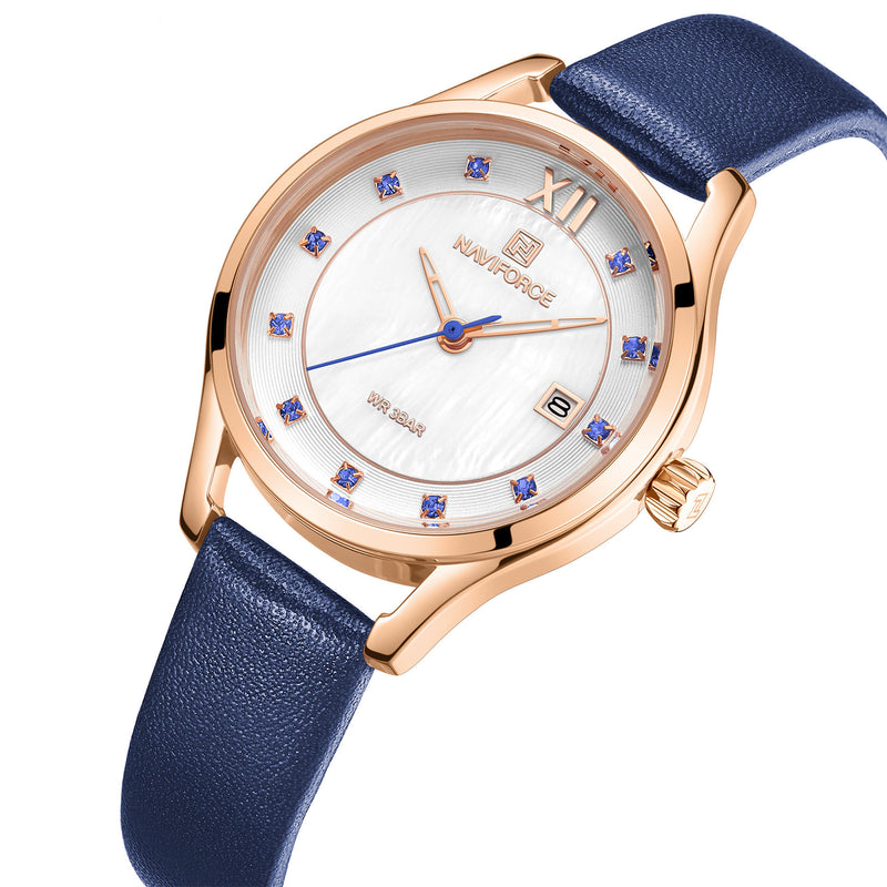 Waterproof Quartz PU Strap Watch