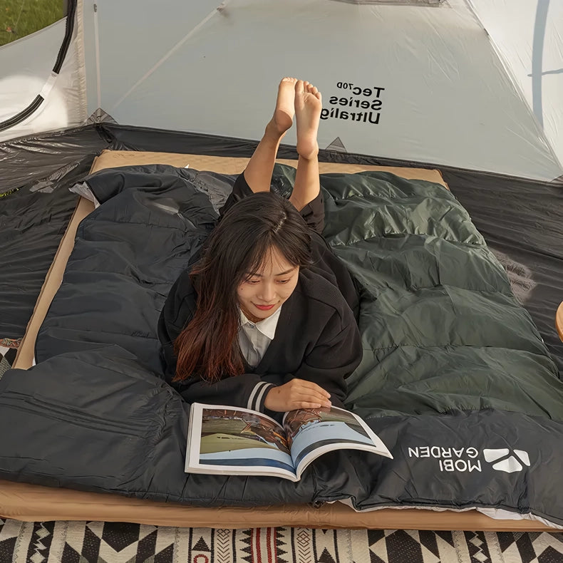 Ultimative Winter-Camping-Decke