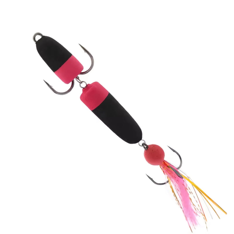 multicolor soft fishing lure, view 2 - MRSLM