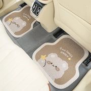 cute bear cartoon car floor mats, view 4 - MRSLM