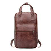 PU leather backpack, view 2 - MRSLM