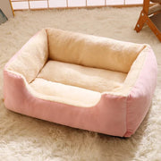 Cozy plush cat bed, view 4 - MRSLM