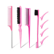 8-piece hair styling comb set, view 3 - MRSLM
