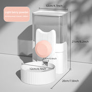 automatic pet feeder and water dispenser, view 2 - MRSLM