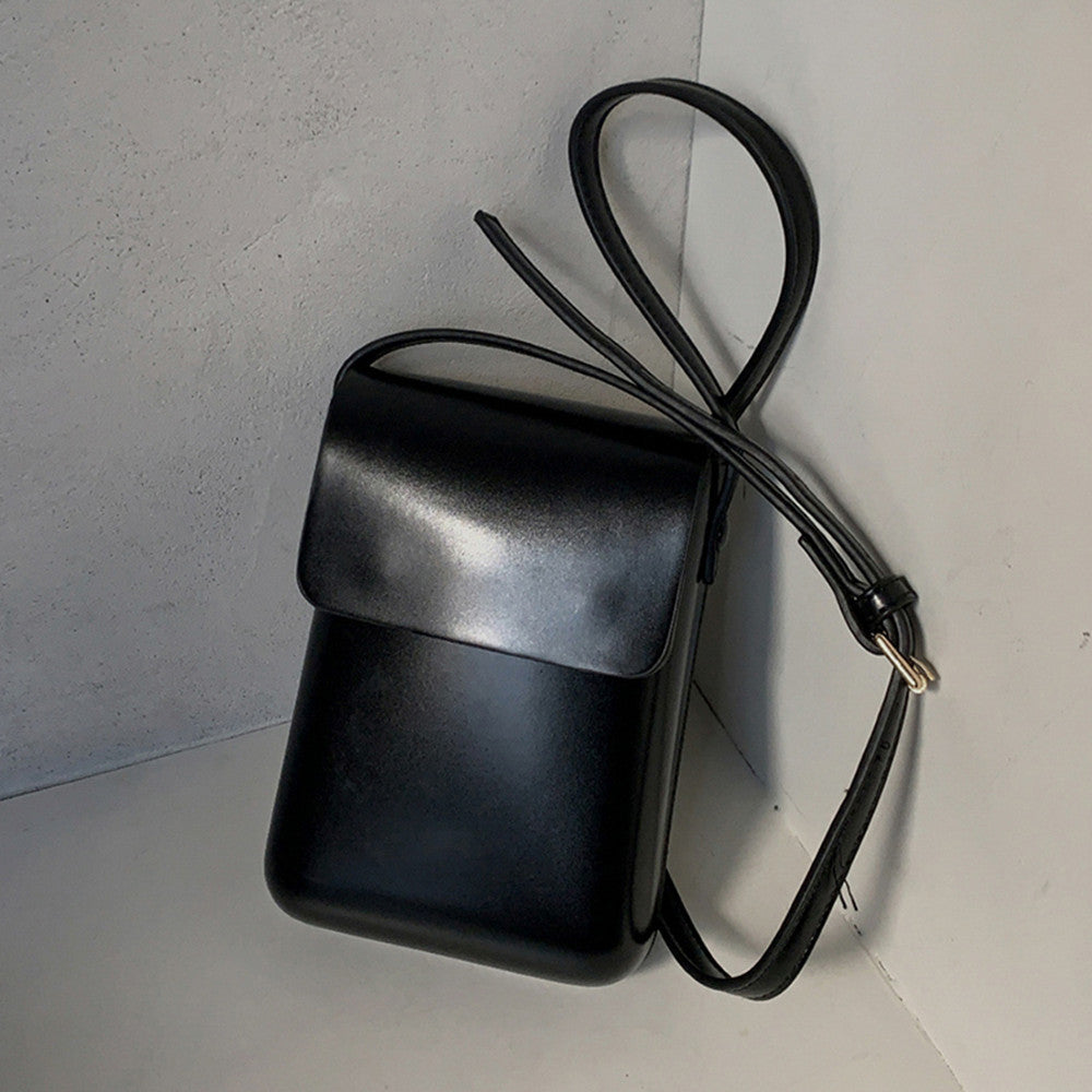Men's Korean Style Shoulder Messenger PU Leather Bag