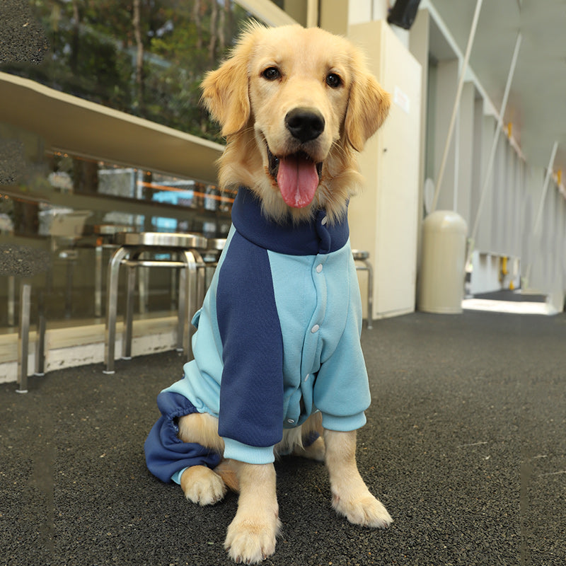 sporty big dog jacket, view 3 - MRSLM