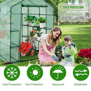 walk-in greenhouse cover, view 5 - MRSLM