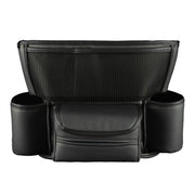 leather car seat organizer, view 2 - MRSLM
