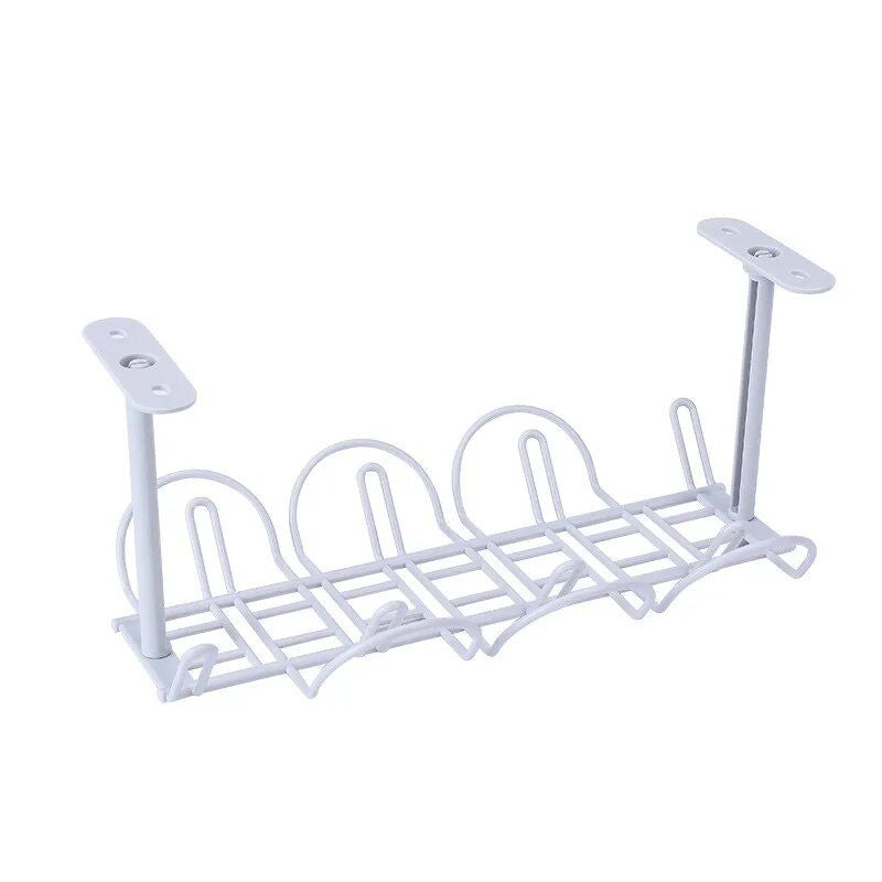 desk organizer with cable management, view 3 - MRSLM
